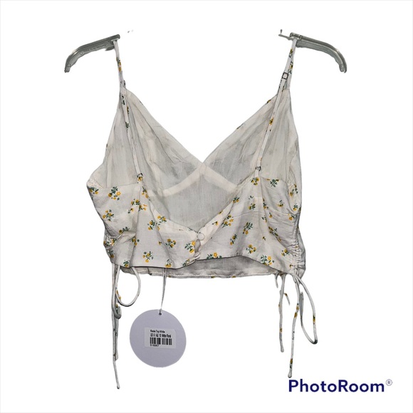 Princess Polly NWT size 6 Rosie top white crop top - Picture 11 of 11
